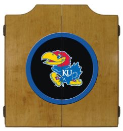 Kansas Dart Cabinet (Finish: Oak Finish)
