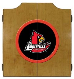 Louisville Dart Cabinet (Finish: Oak Finish)