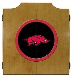 Arkansas Dart Cabinet (Finish: Oak Finish)