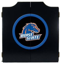 Boise State Dart Cabinet (Finish: Black Finish)