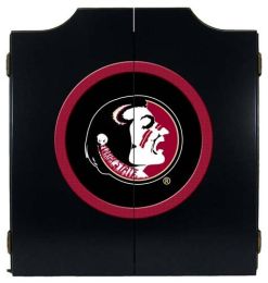 Florida State Dart Cabinet (Finish: Black Finish)