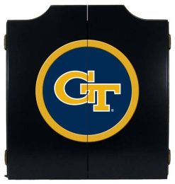 Georgia Tech Dart Cabinet (Finish: Black Finish)