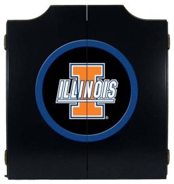 Illinois Dart Cabinet (Finish: Black Finish)