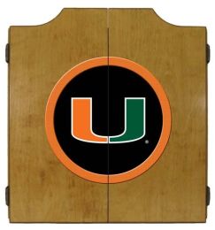 Miami Dart Cabinet (Finish: Oak Finish)