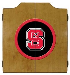 North Carolina State Dart Cabinet (Finish: Oak Finish)