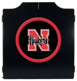 Nebraska Dart Cabinet (Finish: Black Finish)