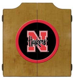 Nebraska Dart Cabinet (Finish: Oak Finish)