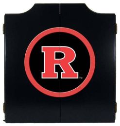 Rutgers Dart Cabinet (Finish: Black Finish)