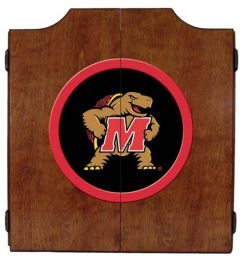 Maryland Dart Cabinet (Finish: Pecan Finish)