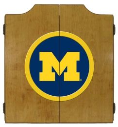 Michigan Dart Cabinet (Finish: Oak Finish)