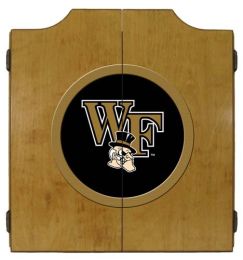 Wake Forest Dart Cabinet (Finish: Oak Finish)